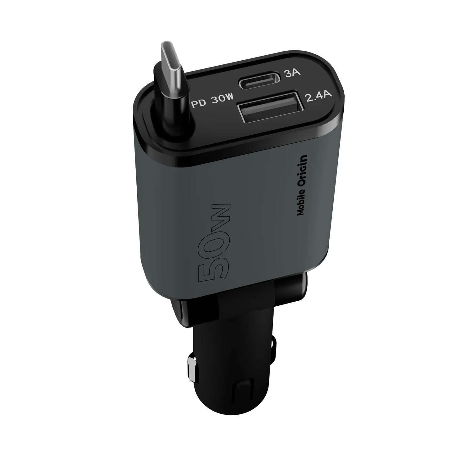 3v1 autonabíječka 50W Mobile Origin Car Charger - bonami.click