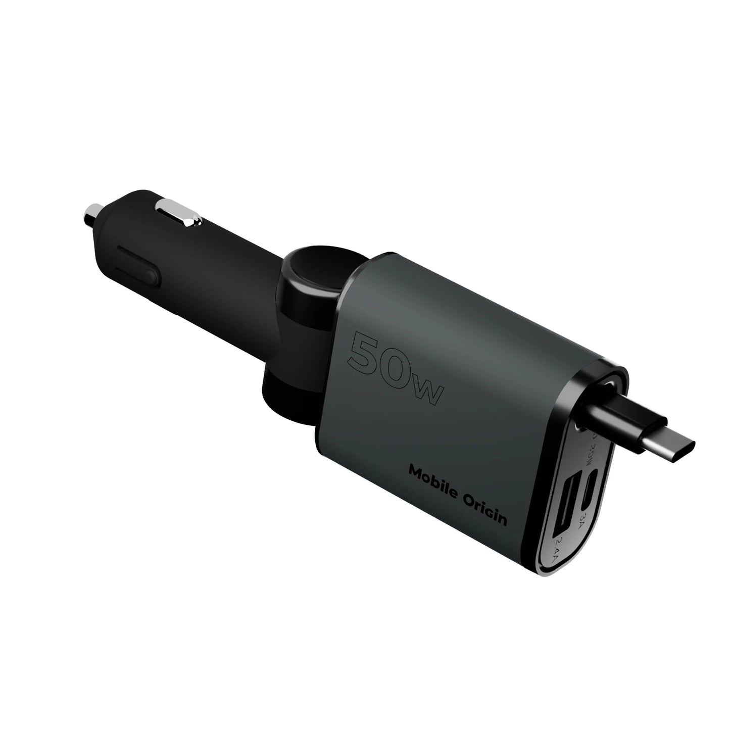 3v1 autonabíječka 50W Mobile Origin Car Charger - bonami.click