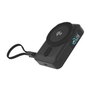 Powerbanka Mobile Origin s displejem Semi-solid PB19 10000mah Qi2 + USB-C kabel - černá