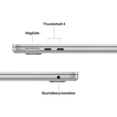 MacBook Air 13,6", Apple M5 10jádrové CPU, 10jádrové GPU, 24GB, 1TB SSD – stříbrný