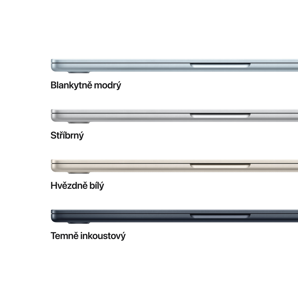 MacBook Air 13,6", Apple M5 10jádrové CPU, 10jádrové GPU, 16GB, 1TB SSD – hvězdně bílý MacBook Air 13,6", Apple M5 10jádrové CPU, 10jádrové GPU, 16GB, 1TB SSD – hvězdně bílý (otevřený) - bonami.click