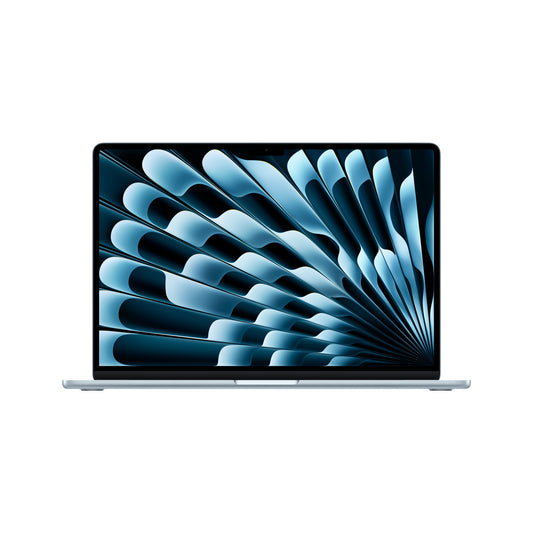 MacBook Air 15", Apple M5 čip, 10jádrové CPU, 10jádrové GPU, 16 GB, 2TB SSD, INT - blankytně modrá