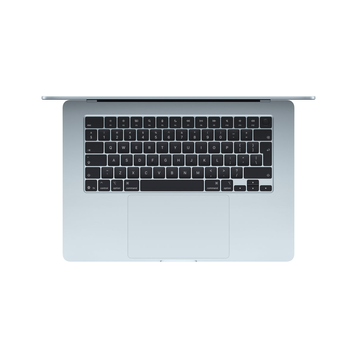 MacBook Air 15,3", Apple M5 10jádrové CPU, 10jádrové GPU, 16GB, 512GB SSD – blankytně modrý (otevřený) - bonami.click