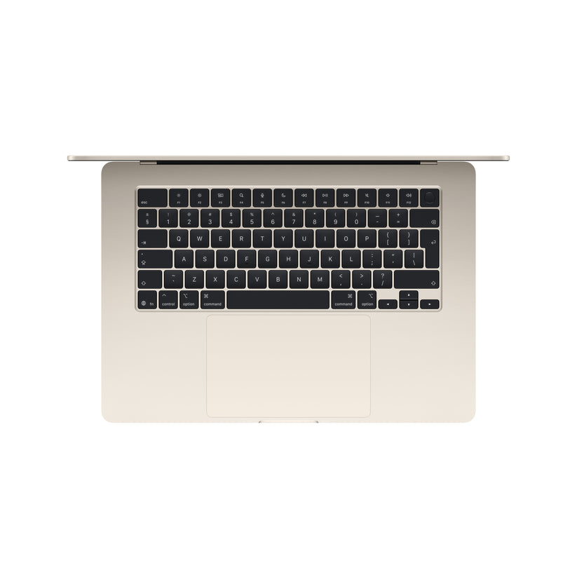MacBook Air 15", Apple M5 čip, 10jádrové CPU, 10jádrové GPU, 16 GB, 4TB SSD, INT - hvězdně bílá