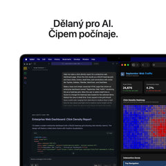 MacBook Pro 14,2", Apple M5 Pro 18jádrové CPU, 20jádrové GPU, 24GB, 2TB SSD – stříbrný