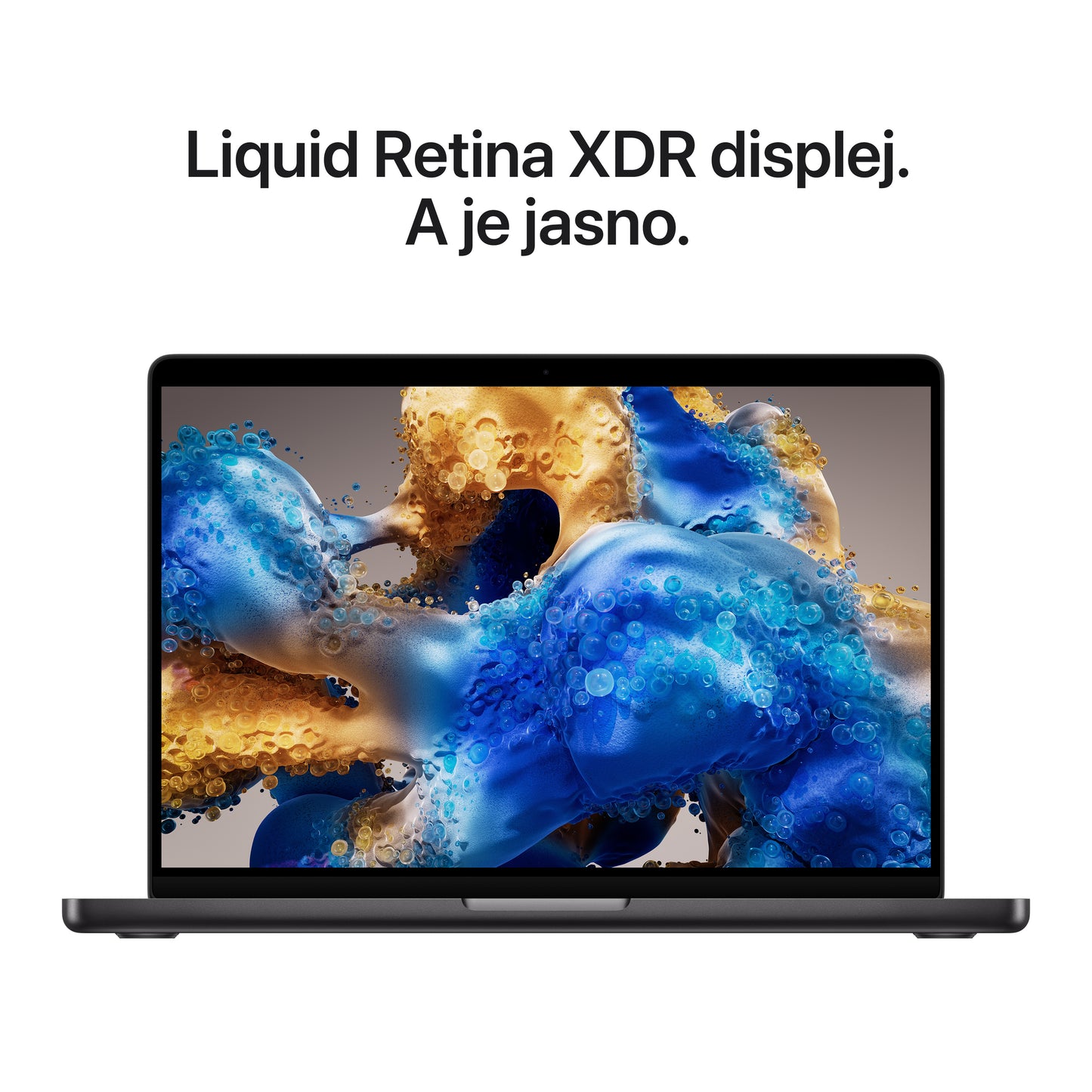 MacBook Pro 14,2", Apple M5 Pro 15jádrové CPU, 16jádrové GPU, 24GB, 1TB SSD – vesmírně černý (otevřený) - bonami.click