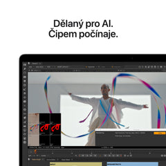 MacBook Pro 16", Apple M5 Max čip, 18jádrové CPU, 40jádrové GPU, 128 GB, 4TB SSD, INT - vesmírně černá