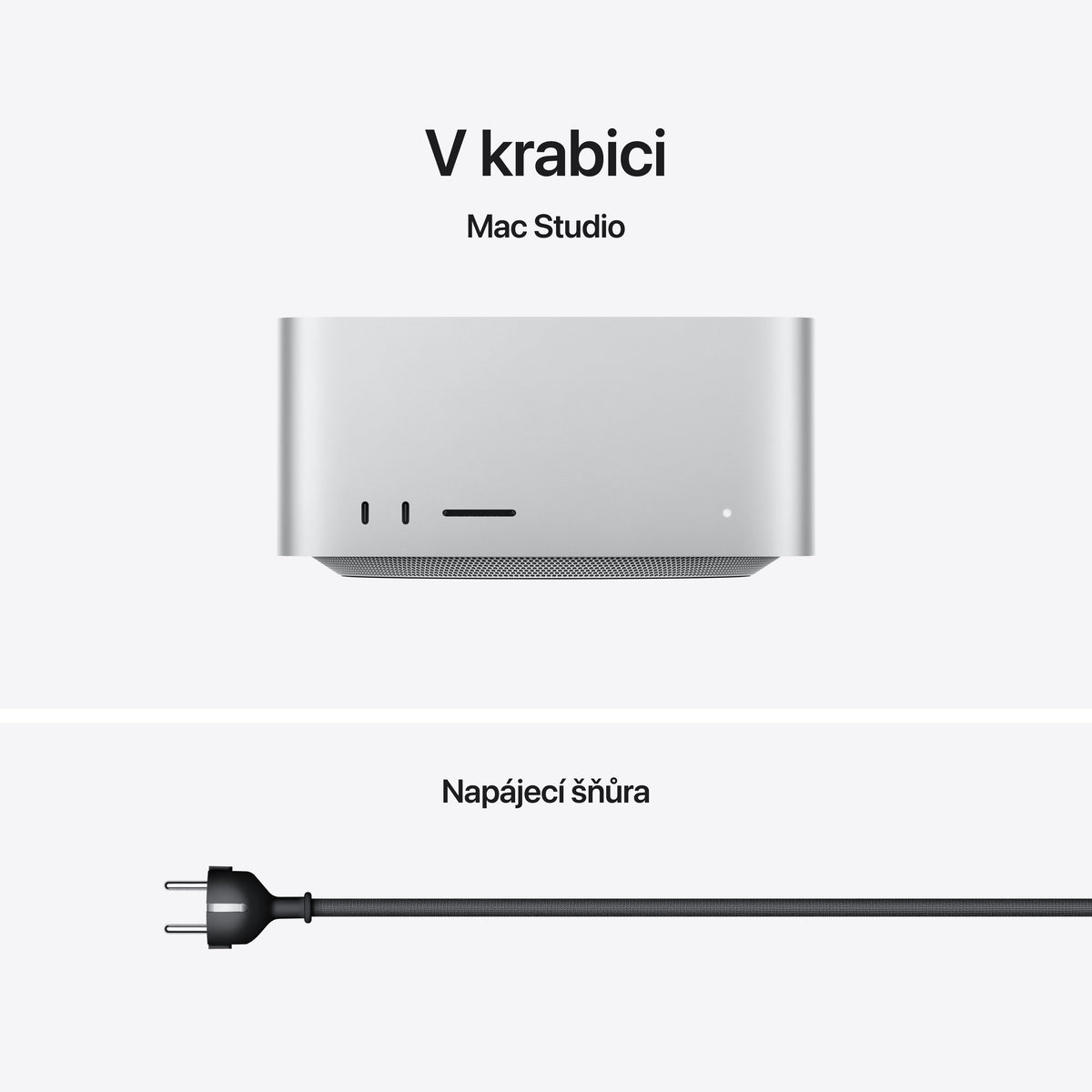 Mac Studio, Apple M4 Max čip, 16jádrové CPU, 40jádrové GPU, 48GB, 1TB SSD - stříbrný - bonami.click