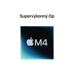Mac mini, Apple M4 10jádrové CPU, 10jádrové GPU, 24GB, 512GB SSD - stříbrný