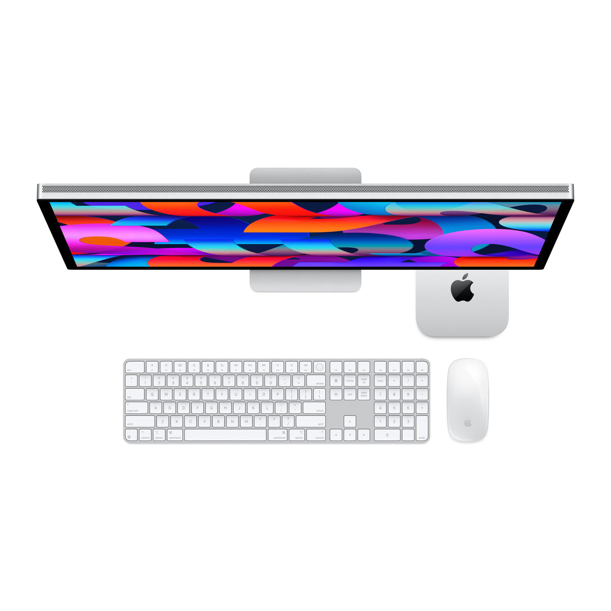 Mac mini, Apple M4 10jádrové CPU, 10jádrové GPU, 24GB, 512GB SSD - stříbrný