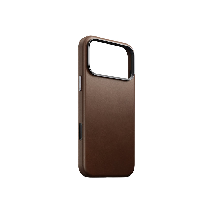 Kryt pro iPhone 17 Pro Max Nomad Traditional Leather Case - hnědý - bonami.click