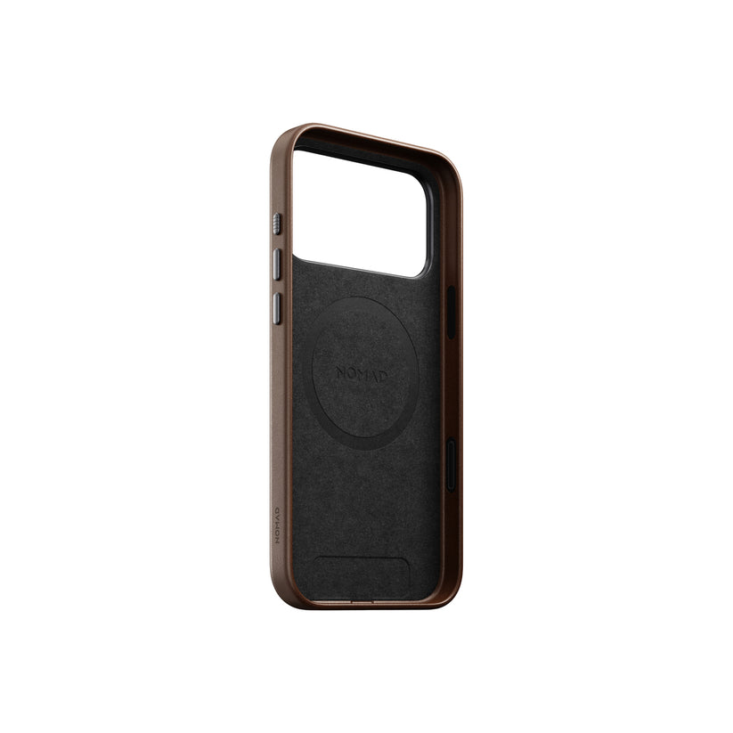 Kryt pro iPhone 17 Pro Max Nomad Traditional Leather Case - hnědý - bonami.click