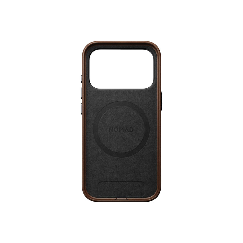Kryt pro iPhone 17 Pro Nomad Traditional Leather Case - hnědý - bonami.click
