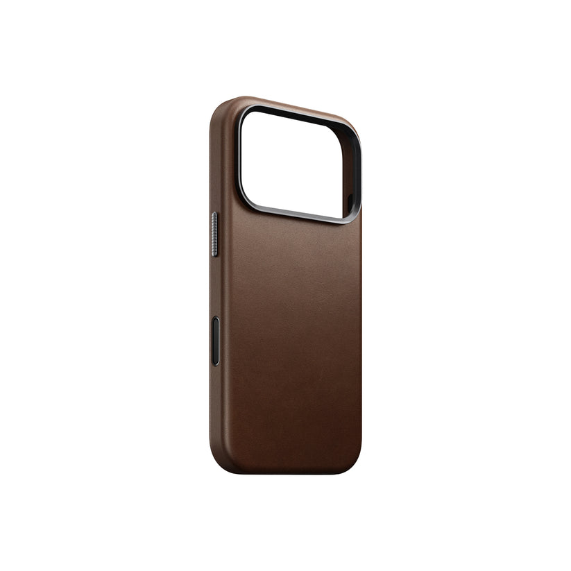 Kryt pro iPhone 17 Pro Nomad Traditional Leather Case - hnědý - bonami.click