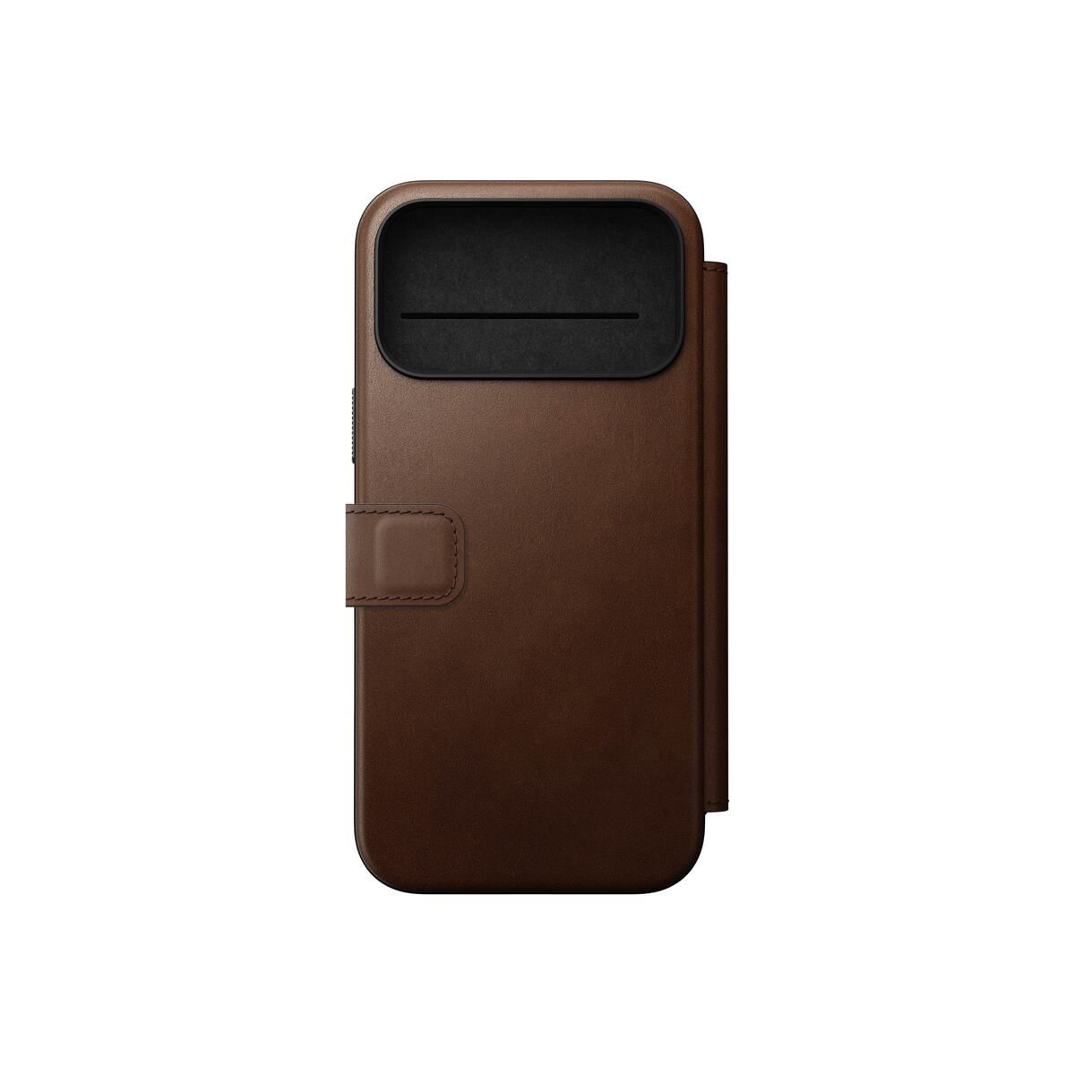 Kryt pro iPhone 17 Pro Max Nomad Modern Leather Folio - hnědý - bonami.click