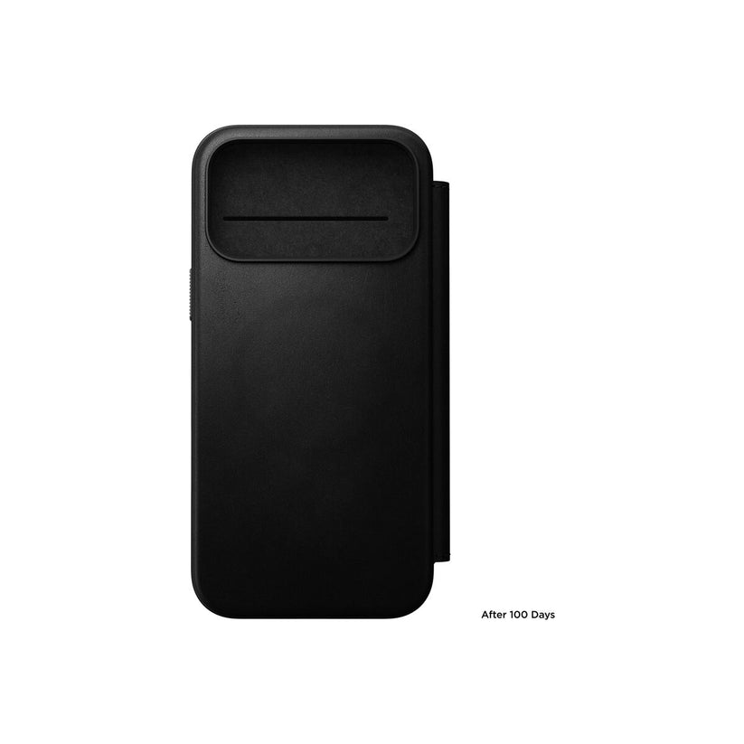 Kryt pro iPhone 17 Pro Max Nomad Modern Leather Folio - černý - bonami.click
