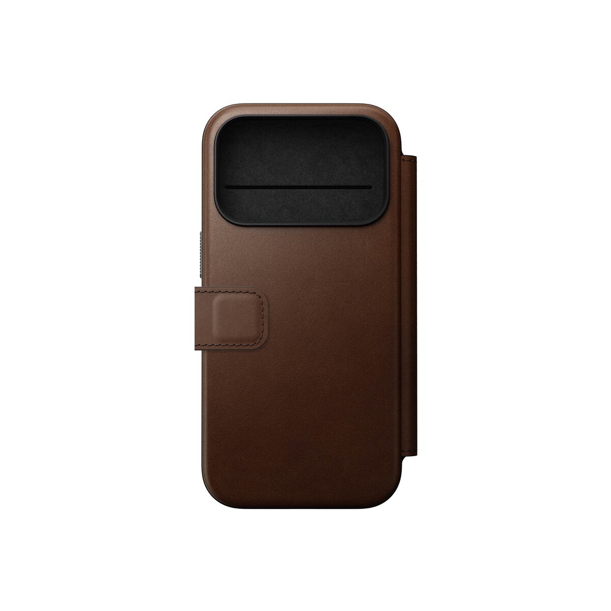 Kryt pro iPhone 17 Pro Nomad Modern Leather Folio - hnědý - bonami.click