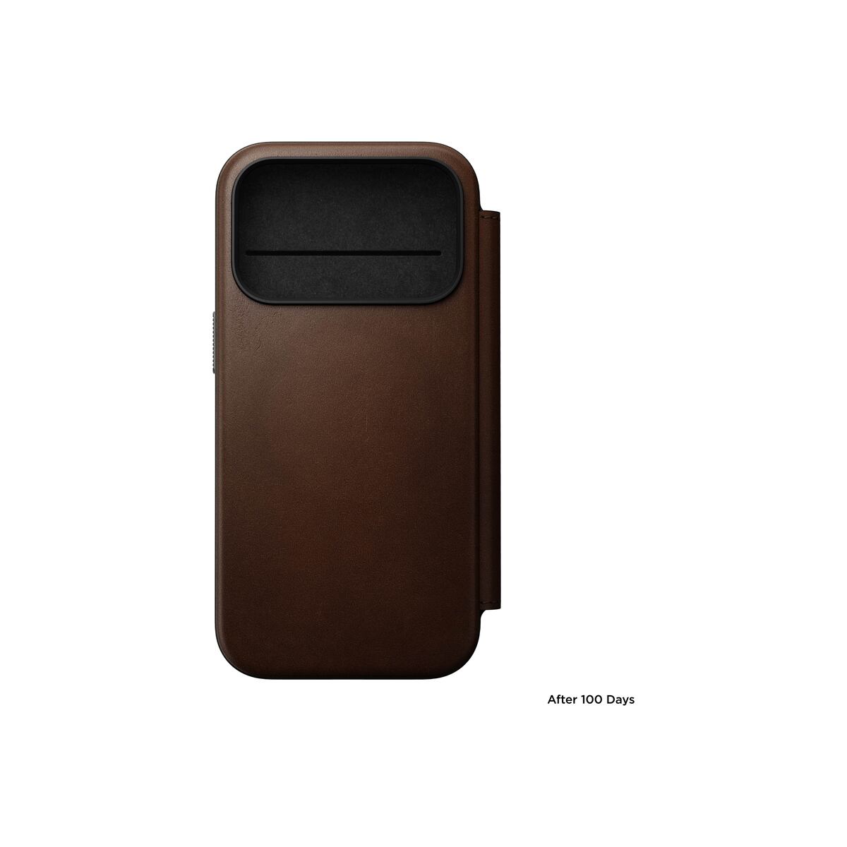 Kryt pro iPhone 17 Pro Nomad Modern Leather Folio - hnědý - bonami.click