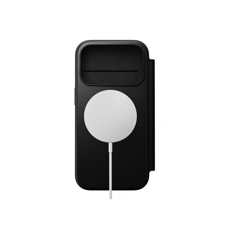 Kryt pro iPhone 17 Pro Nomad Modern Leather Folio - černý - bonami.click