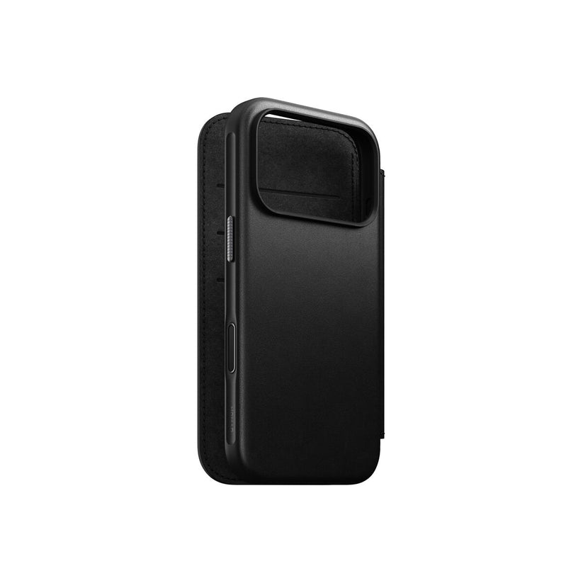 Kryt pro iPhone 17 Pro Nomad Modern Leather Folio - černý - bonami.click