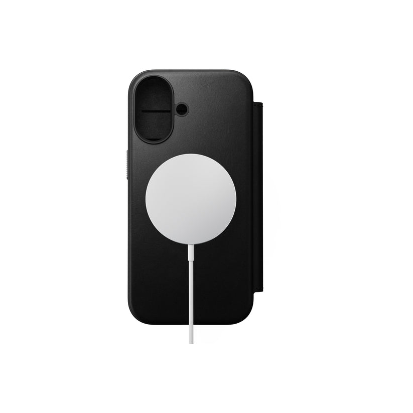 Kryt pro iPhone 17 Nomad Modern Leather Folio - černý - bonami.click