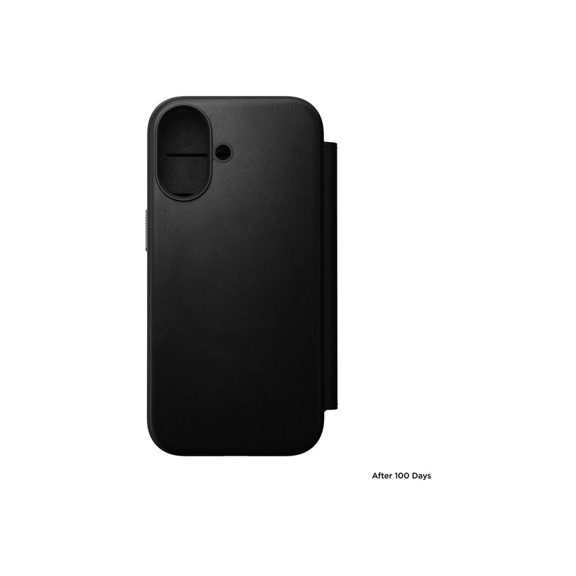 Kryt pro iPhone 17 Nomad Modern Leather Folio - černý - bonami.click