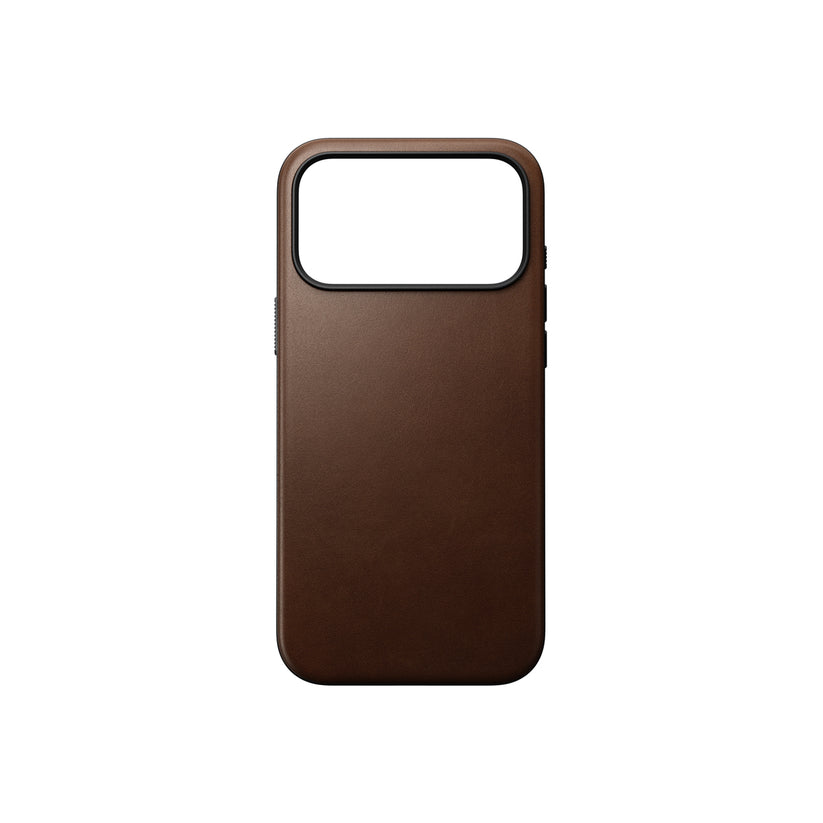 Kryt pro iPhone 17 Pro Max Nomad Modern Leather Case - hnědý - bonami.click