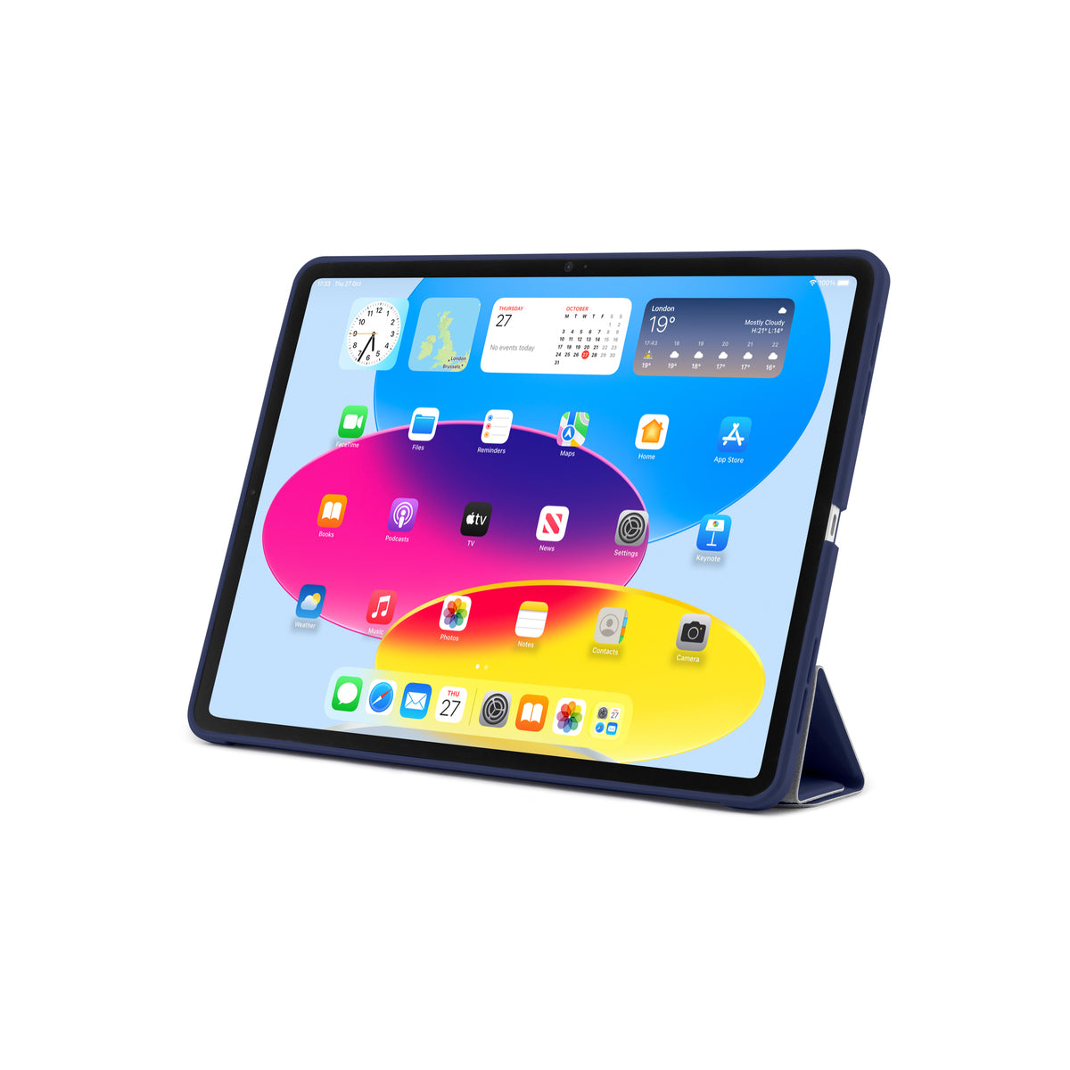 Kryt pro iPad 10,9" Pipetto Origamii No1 Original Case - tmavě modrý - bonami.click