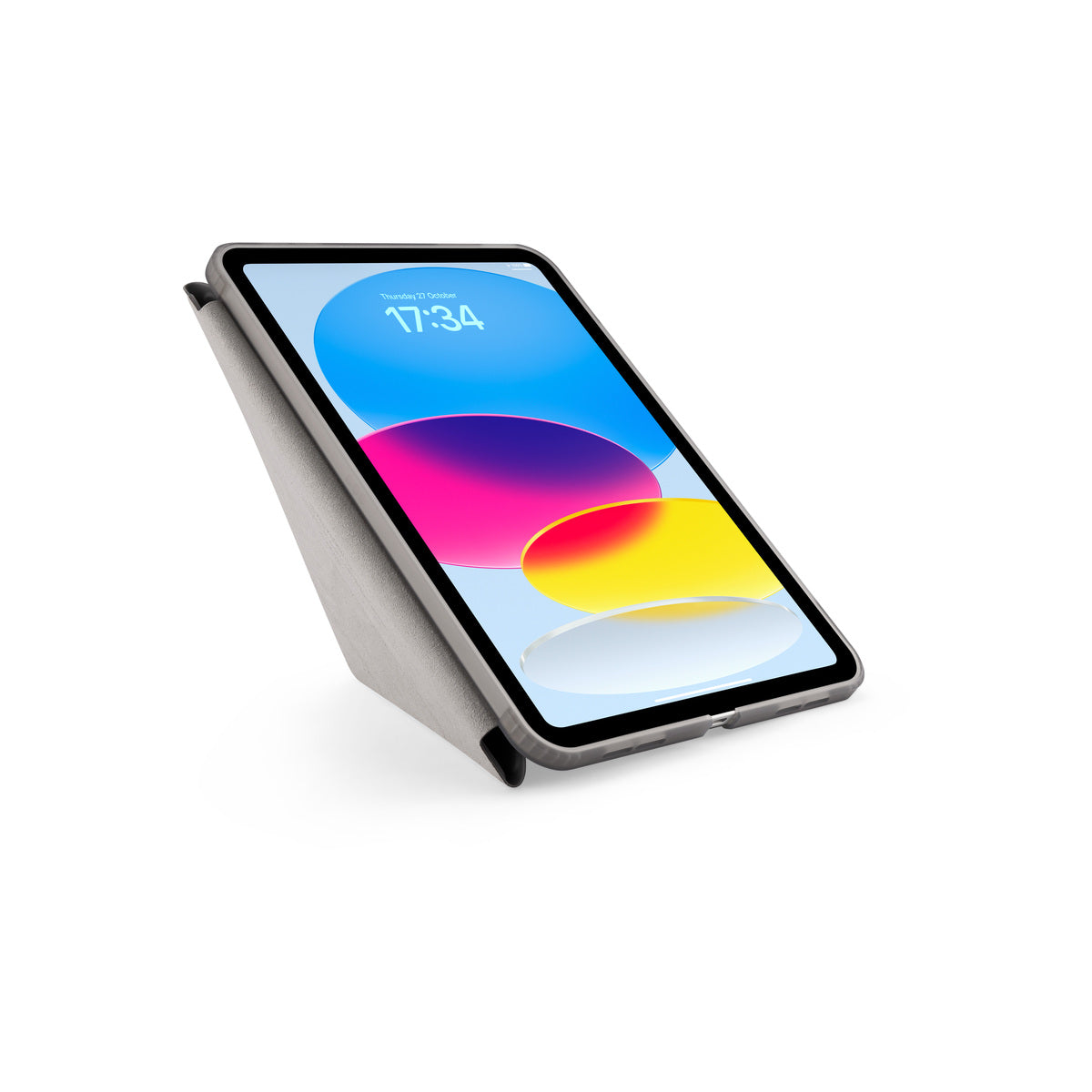 Pouzdro pro iPad (A16/22) Pipetto Origami No1 Original Case - stříbrné