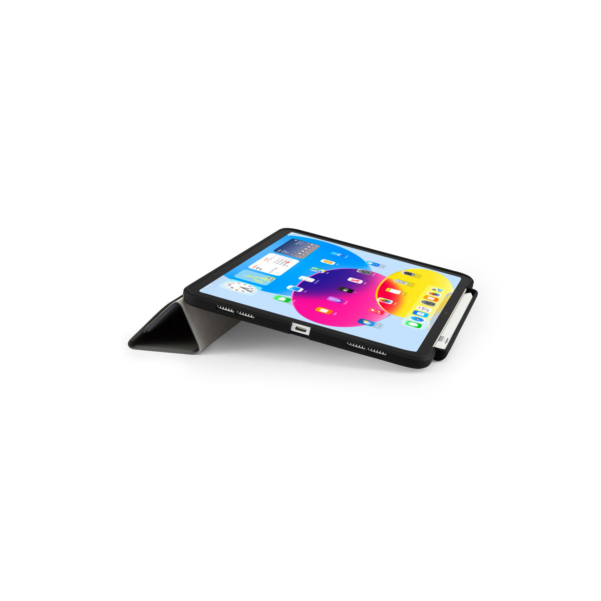 Kryt pro iPad 10,9" (22) Pipetto Origami No3 Pencil Case -  černý