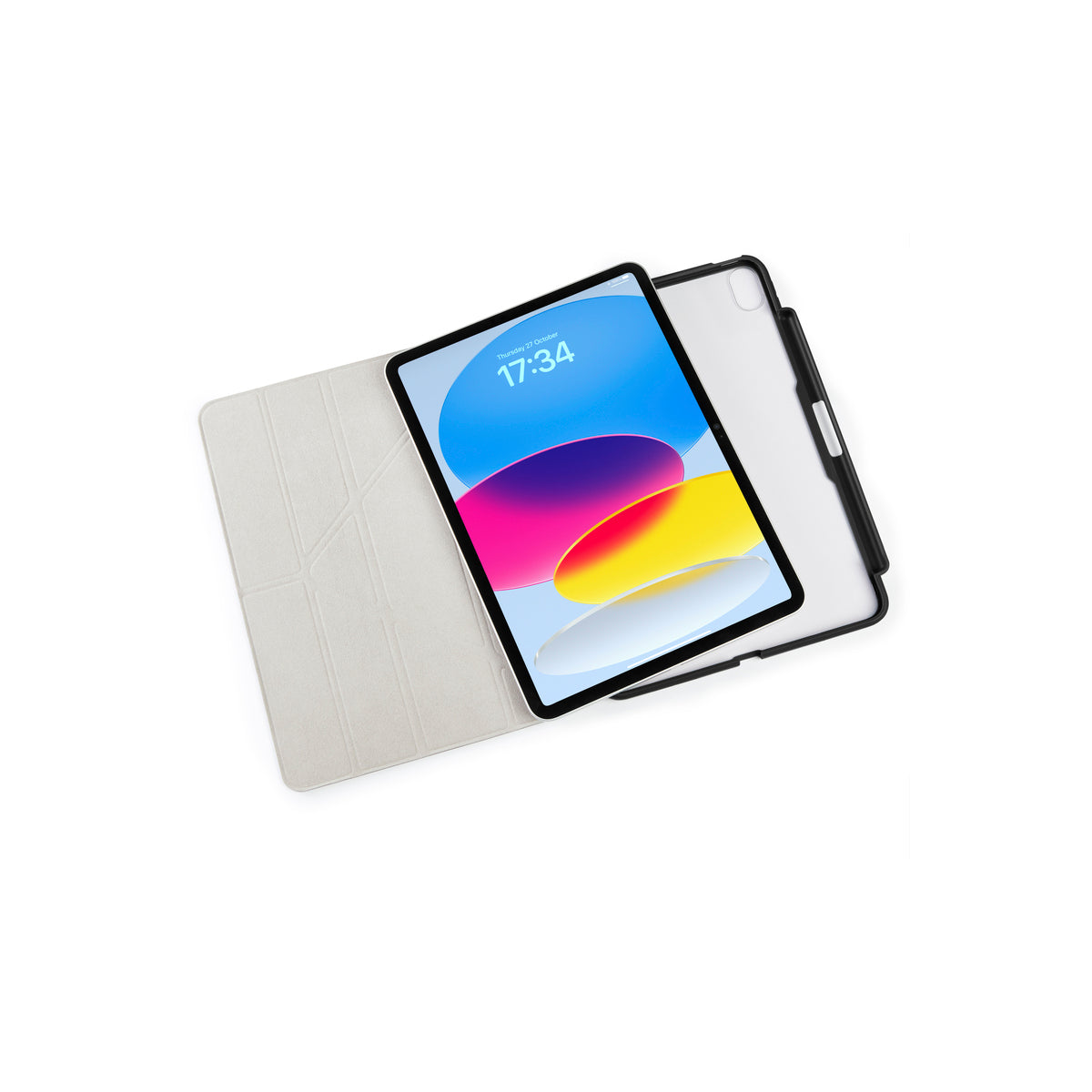 Kryt pro iPad 10,9" (22) Pipetto Origami No3 Pencil Case -  černý