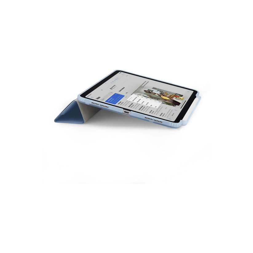 Kryt pro iPad Air 11" Pipetto Origami No3 Pencil Case - světle modrý - bonami.click