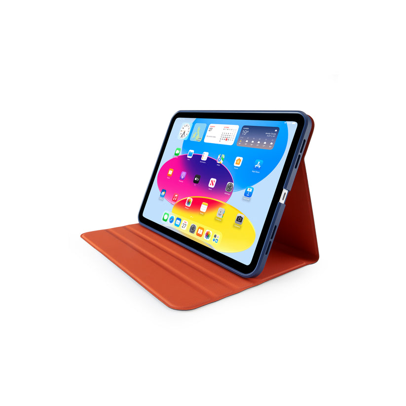Kryt pro iPad 10,9" Pipetto Origami No5 Rotating Folio Case - tmavě modrý - bonami.click