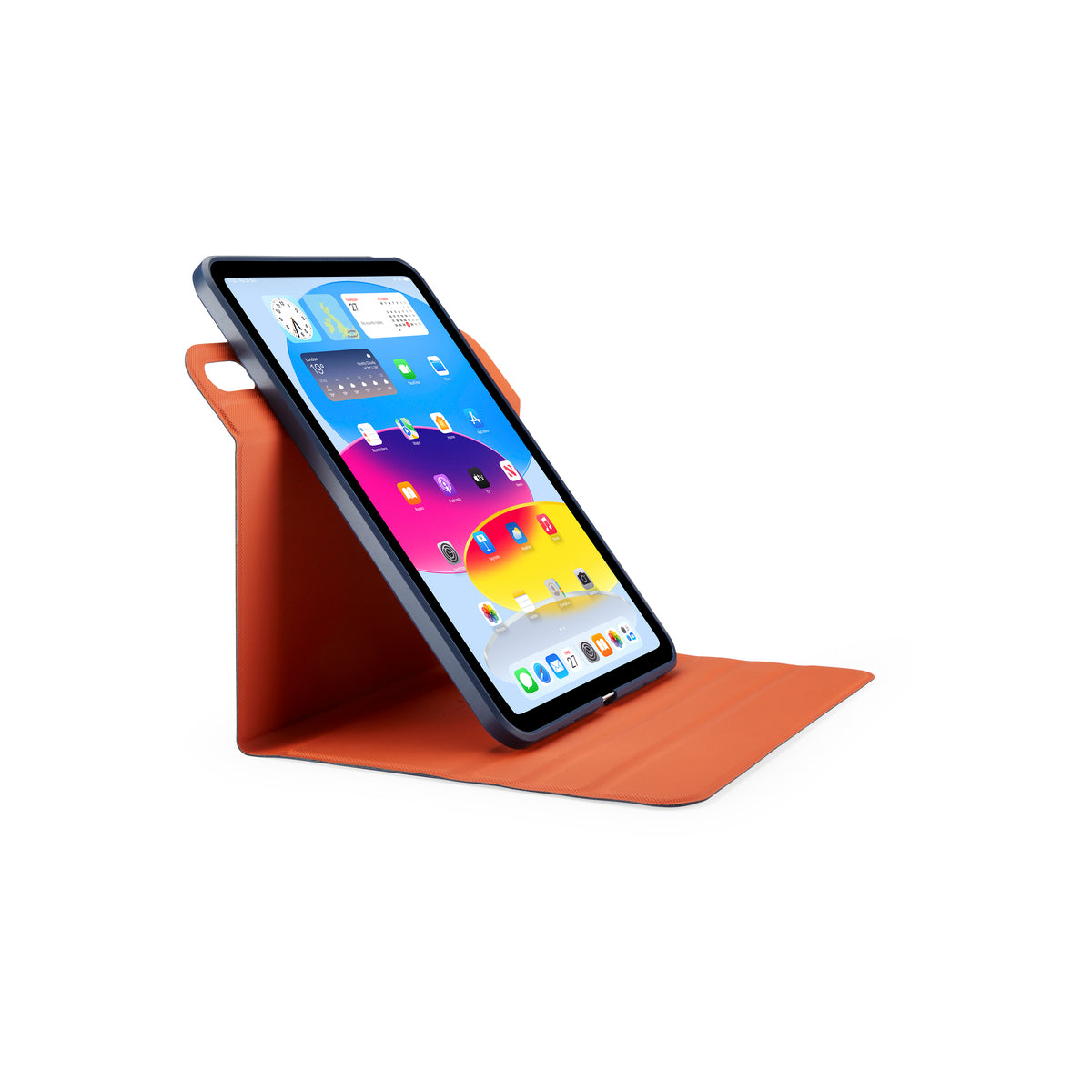 Kryt pro iPad 10,9" Pipetto Origami No5 Rotating Folio Case - tmavě modrý - bonami.click
