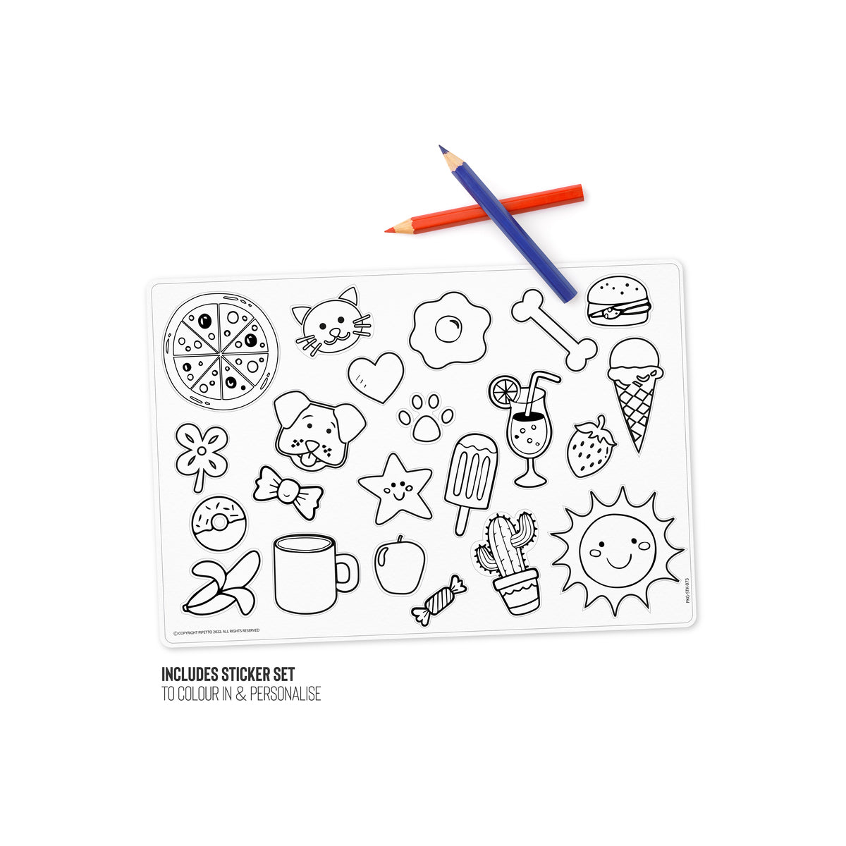 Pouzdro pro iPad (A16/22) Pipetto Activity Case - modré