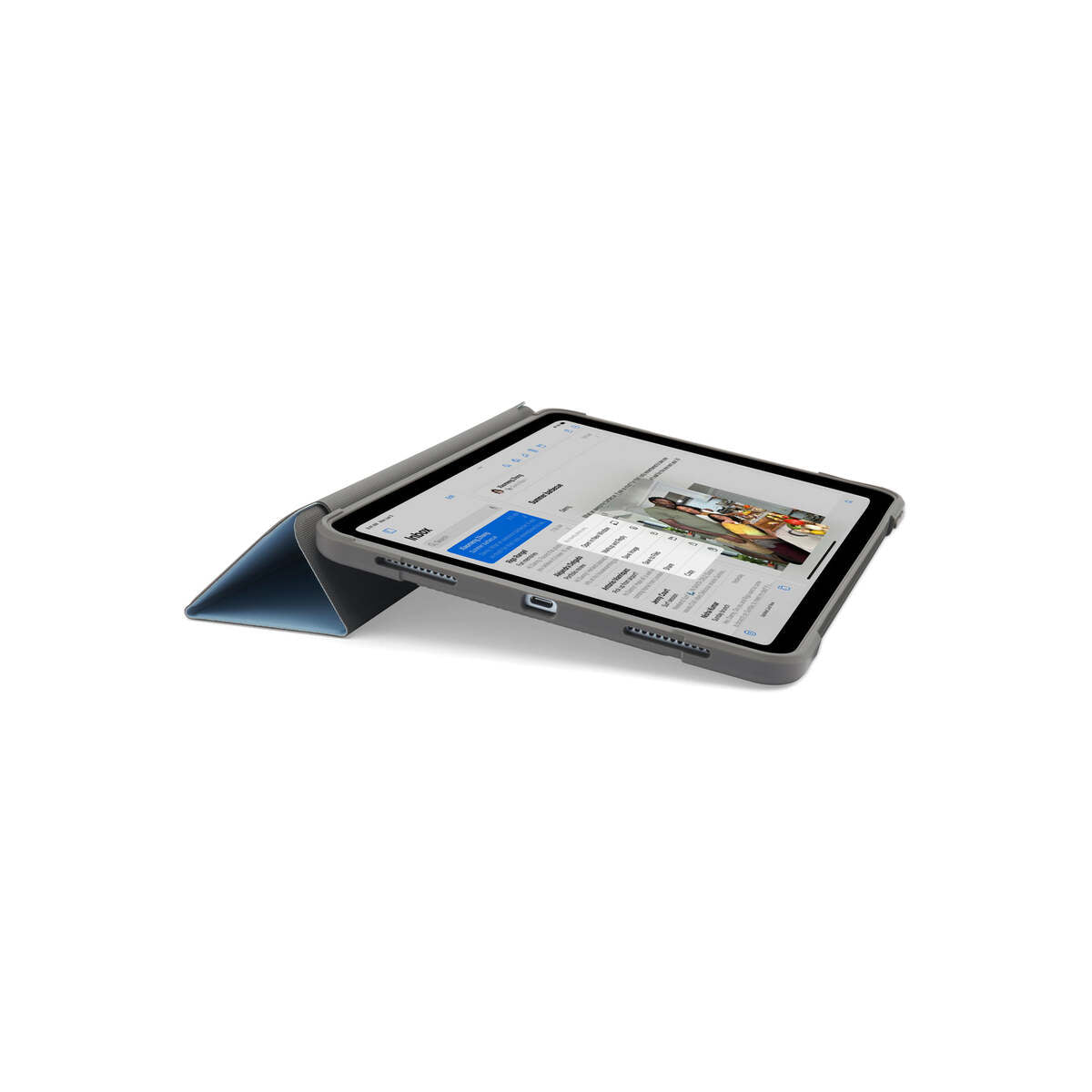 Obal pro iPad 11" Pipetto Shield 360 Folio Case - světle modrý - bonami.click