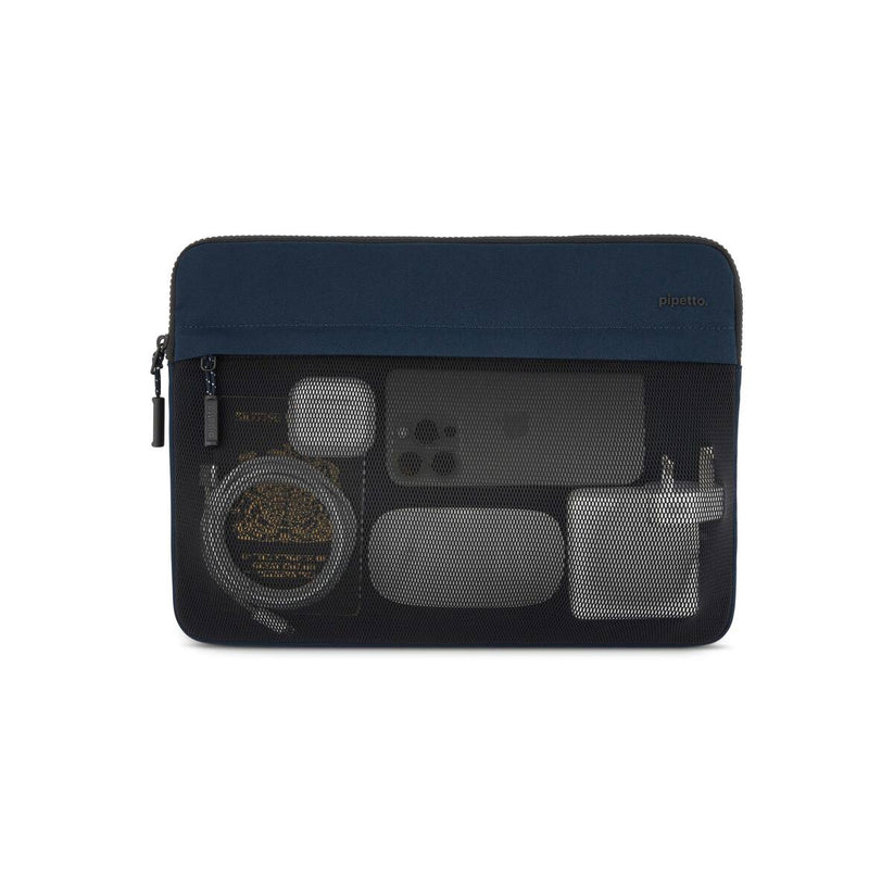 Pouzdro pro MacBook 14" Pipetto Expand Sleeve - tmavě modré - bonami.click