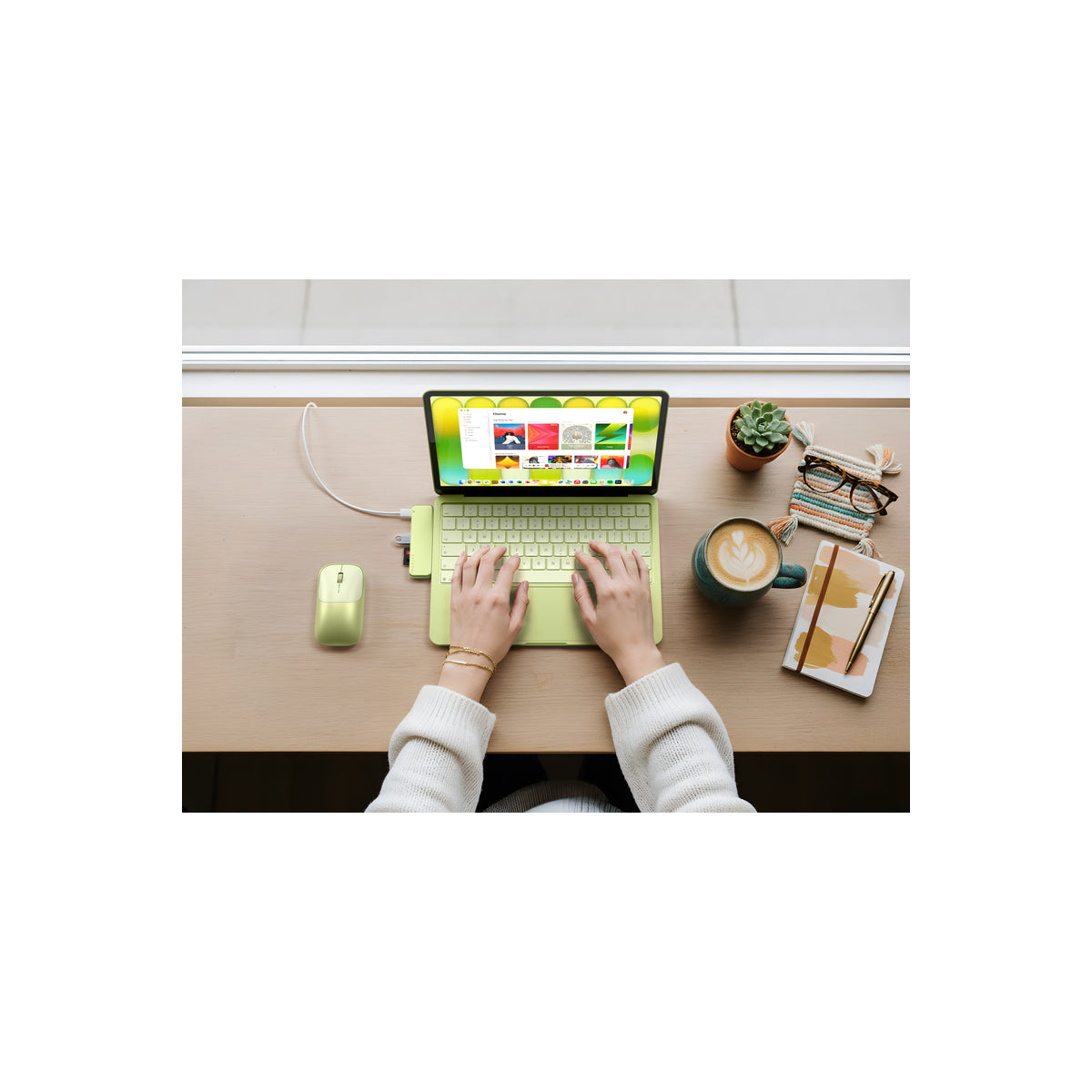 USB-C Snap Hub Satechi - citrusově žlutý (Copy) - bonami.click