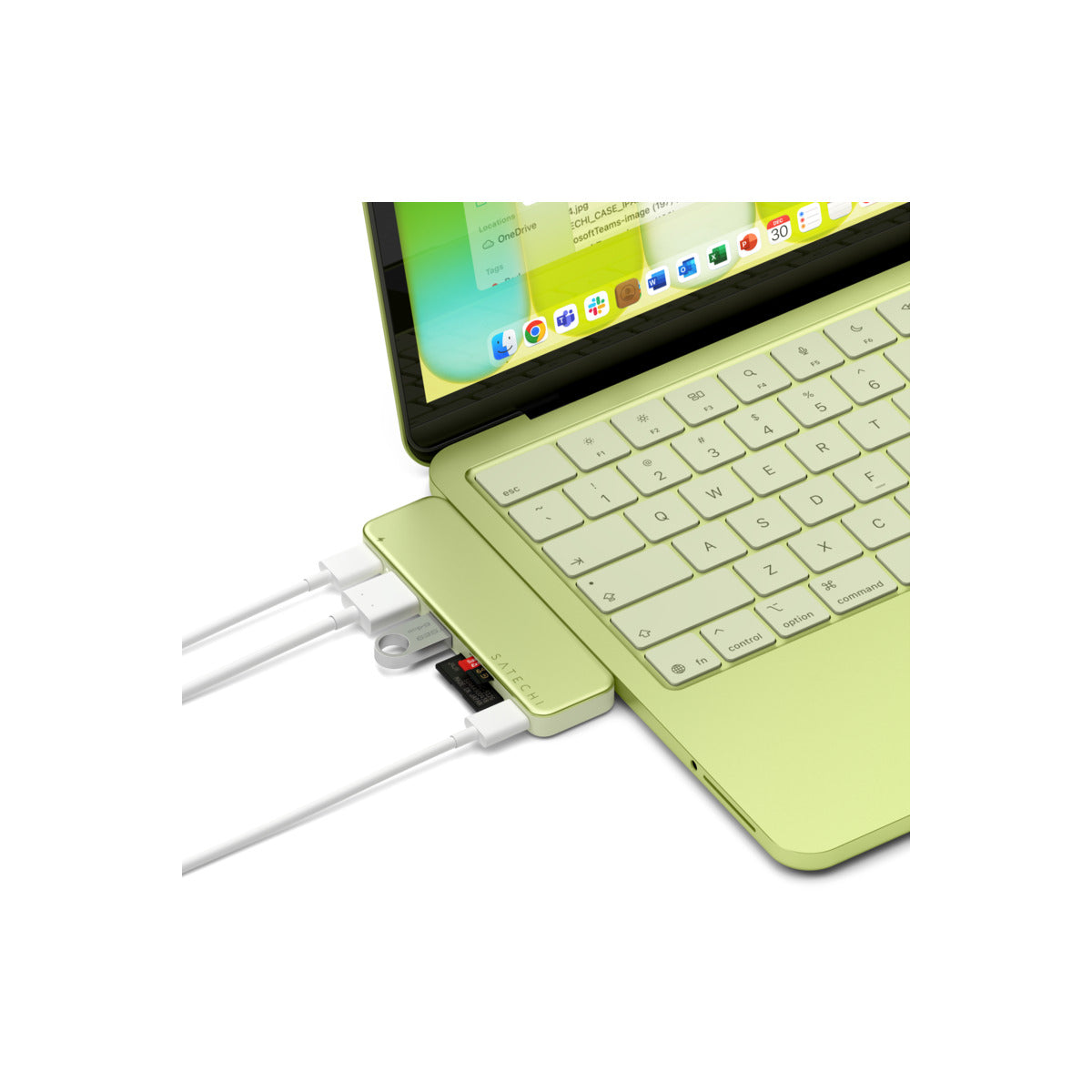 USB-C Snap Hub Satechi - citrusově žlutý (Copy) - bonami.click