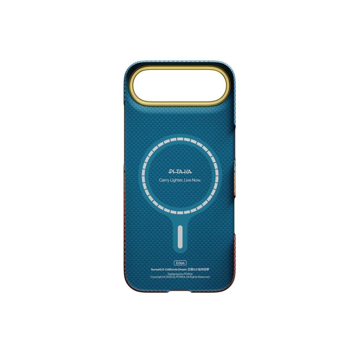Kryt pro iPhone Air Pitaka Edge Case California Dream Sunset