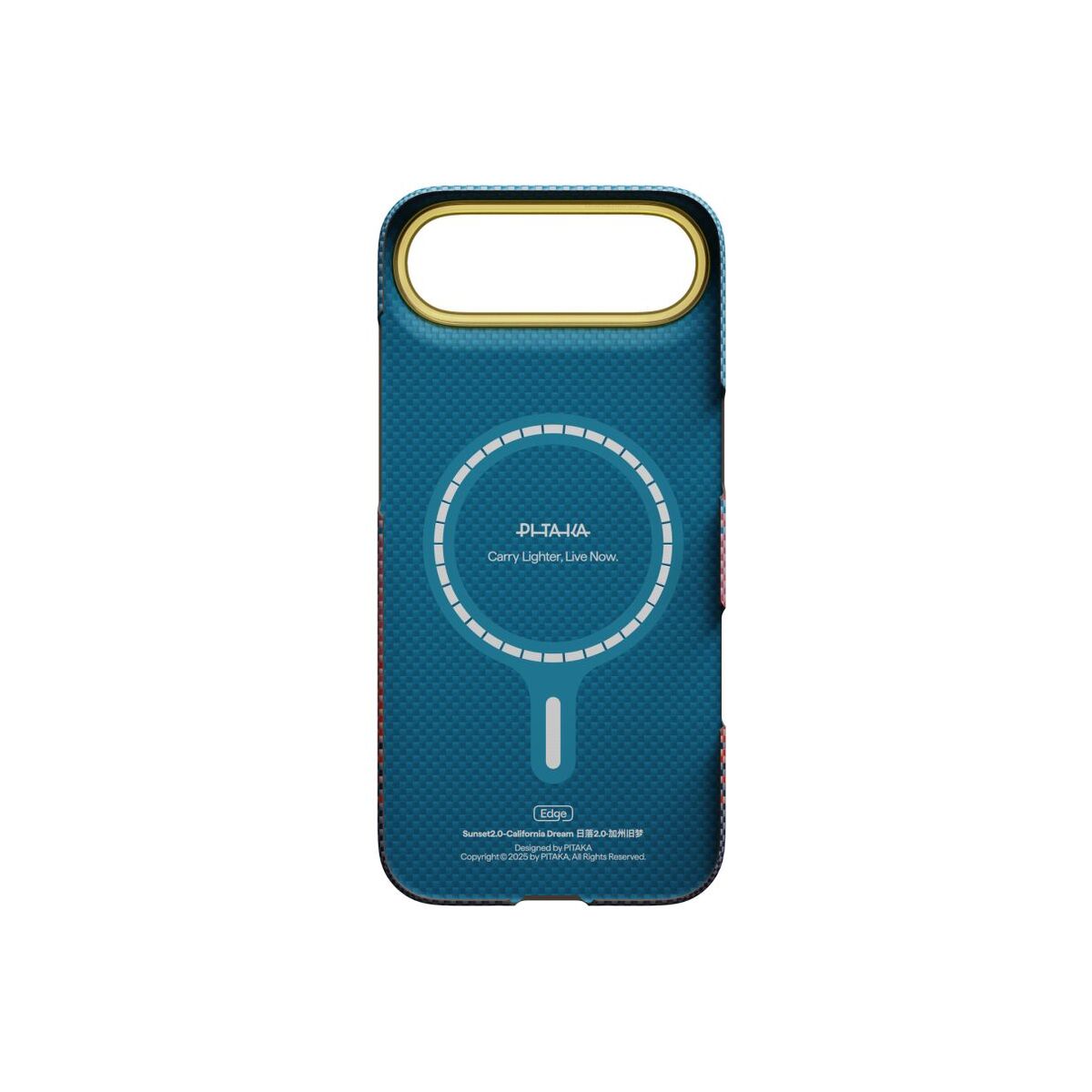 Kryt pro iPhone Air Pitaka Edge Case California Dream Sunset