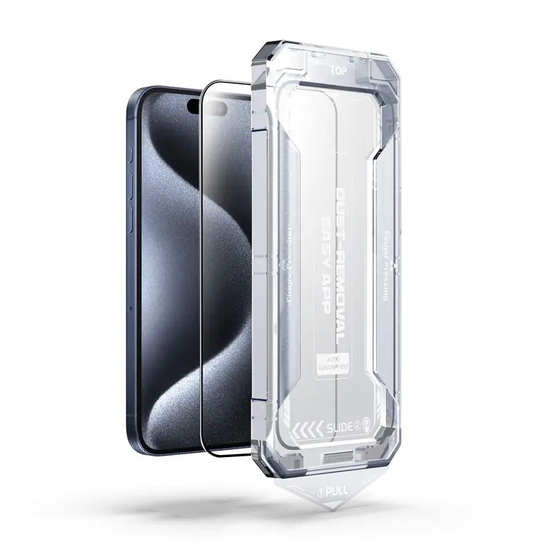 Ochranné sklo pro iPhone 15 Mobile Origin Yellow Screen Guard s aplikátorem - bonami.click