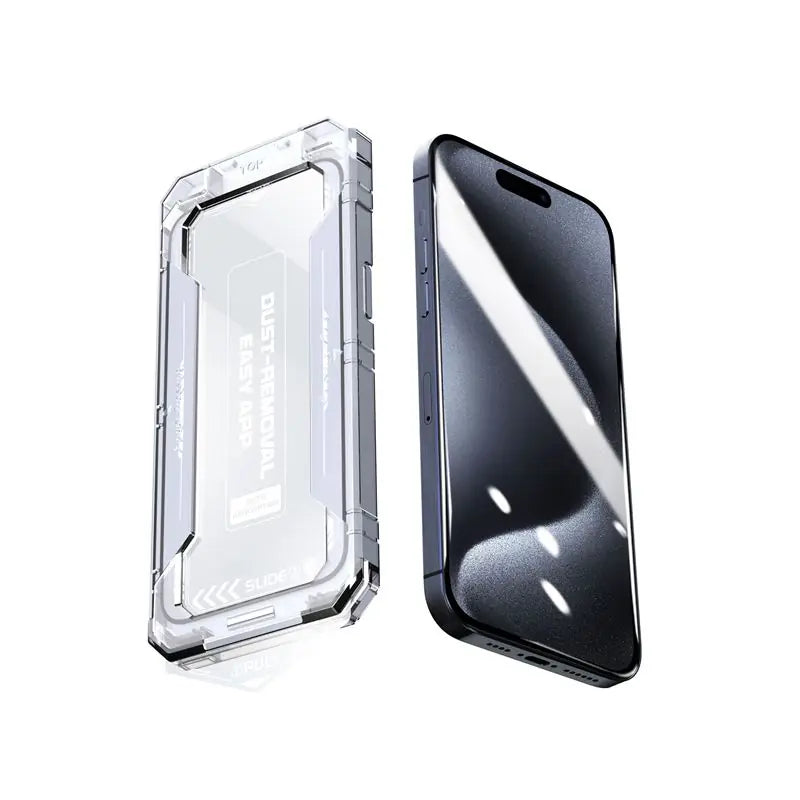 Ochranné sklo pro iPhone 15 Mobile Origin Yellow Screen Guard s aplikátorem - bonami.click