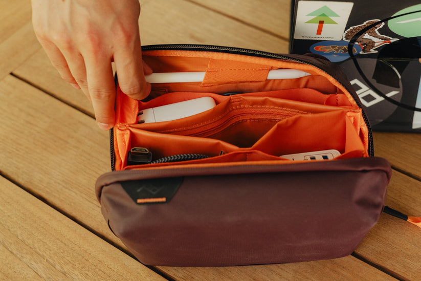 Organizér Peak Design Tech Pouch - švestkový - bonami.click