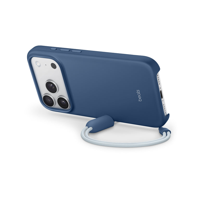 Kryt se stojánkem pro iPhone 17 Pro Beats s MagSafe a ovladačem fotoaparátu - hlubinně modrý - bonami.click
