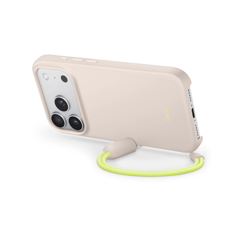 Kryt se stojánkem pro iPhone 17 Pro Beats s MagSafe a ovladačem fotoaparátu - vápencově šedý - bonami.click