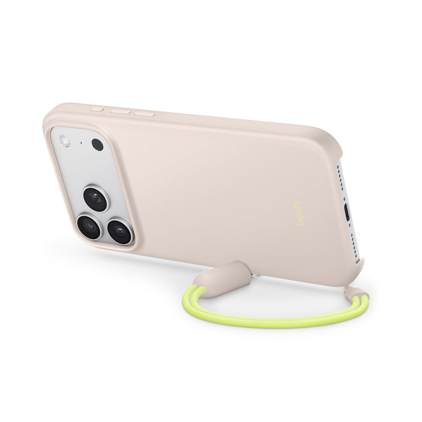 Kryt se stojánkem pro iPhone 17 Pro Max Beats s MagSafe a ovladačem fotoaparátu - vápencově šedý - bonami.click