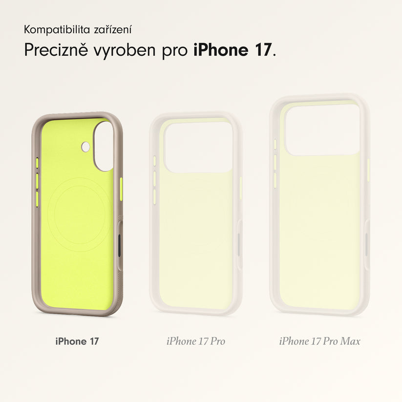 Odolný kryt pro iPhone 17 s Beats MagSafe a ovladačem fotoaparátu - alpsky šedý - bonami.click