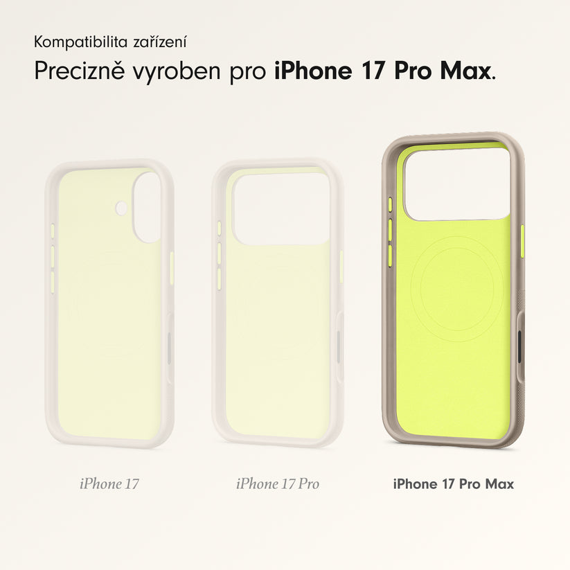 Odolný kryt pro iPhone 17 Pro Max Beats s MagSafe a ovladačem fotoaparátu - alpsky šedý - bonami.click