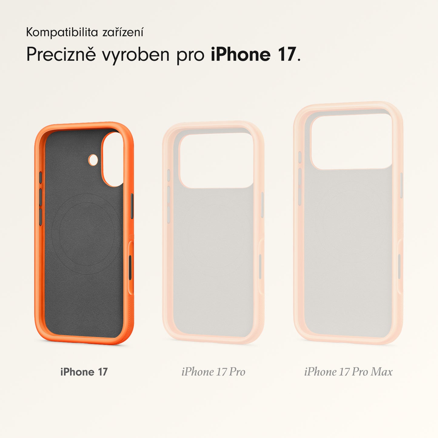 Odolný kryt pro iPhone 17 Beats s MagSafe a ovladačem fotoaparátu - sierra oranžový - bonami.click